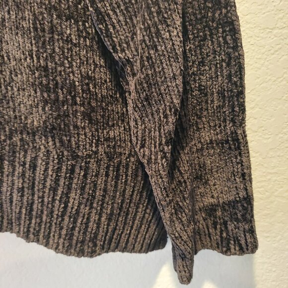 Soft Black Chenille Sweater Size S - Picture 5 of 8